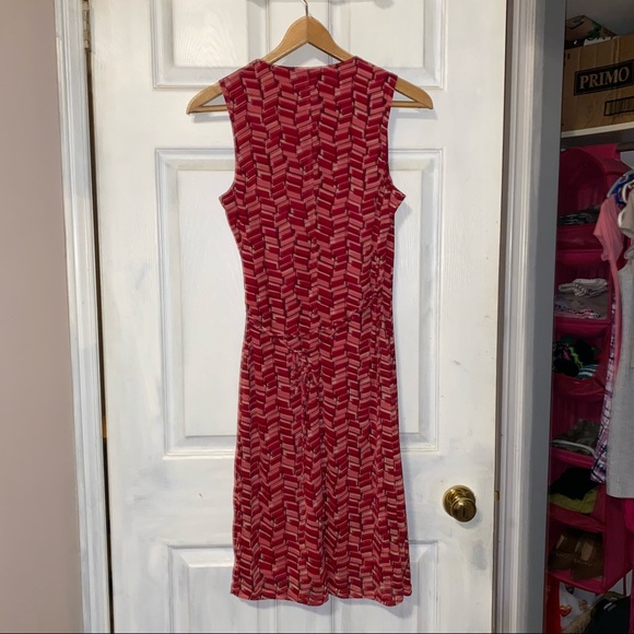 Le Chateau Vintage Pattern Dress - Picture 4 of 8